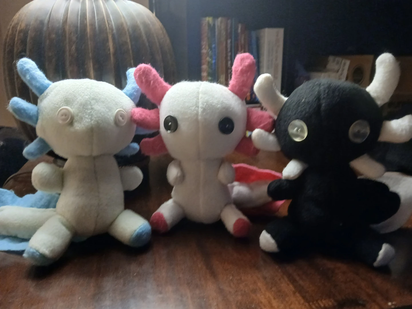 Hand-Made Plush Axolotl Stuffed Animal Toys (Randomized)