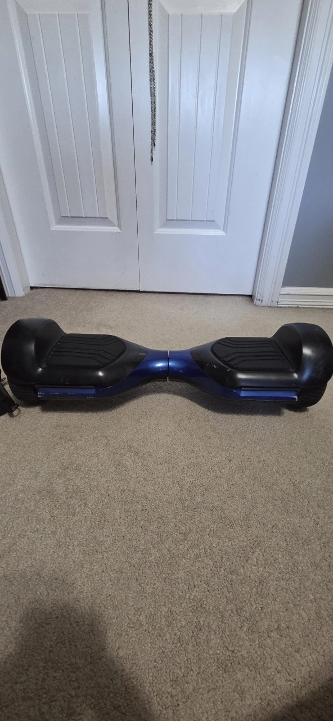 Blue Hoverboard with Charger