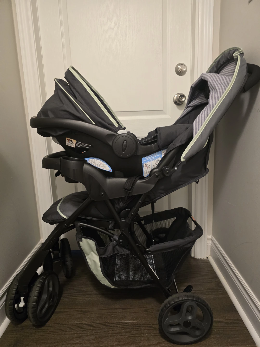 Baby car seat and stroller