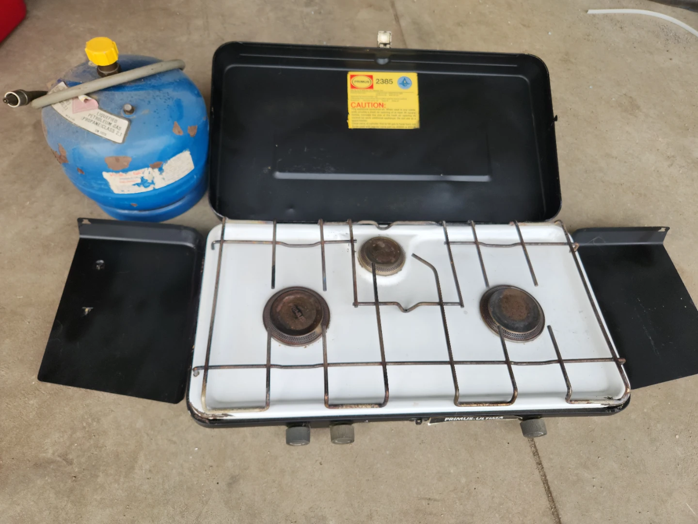 Primus 2385 Propane Camp Stove with Tank