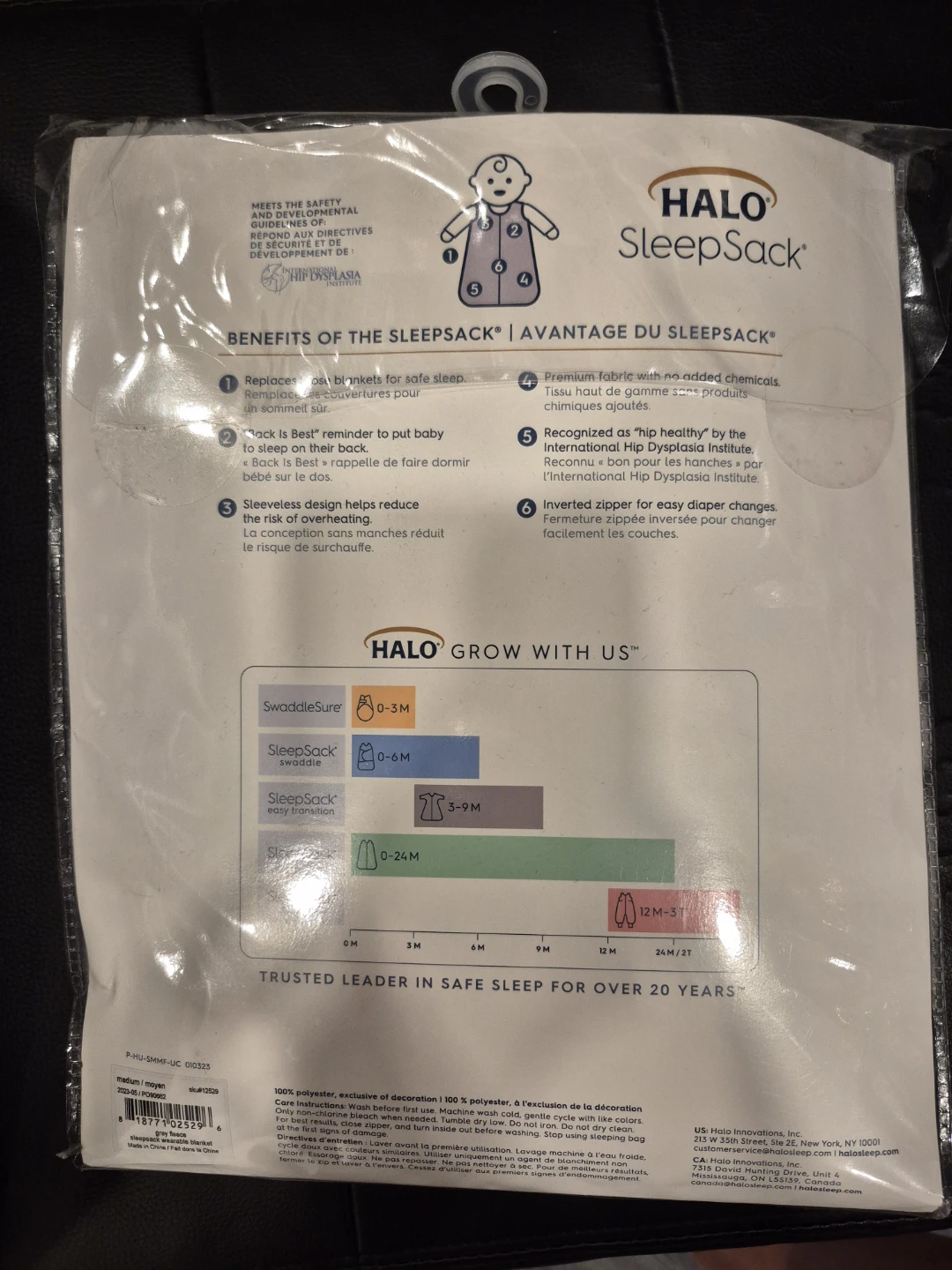 Halo SleepSack Micro-fleece Baby Wearable Blanket - photo 2