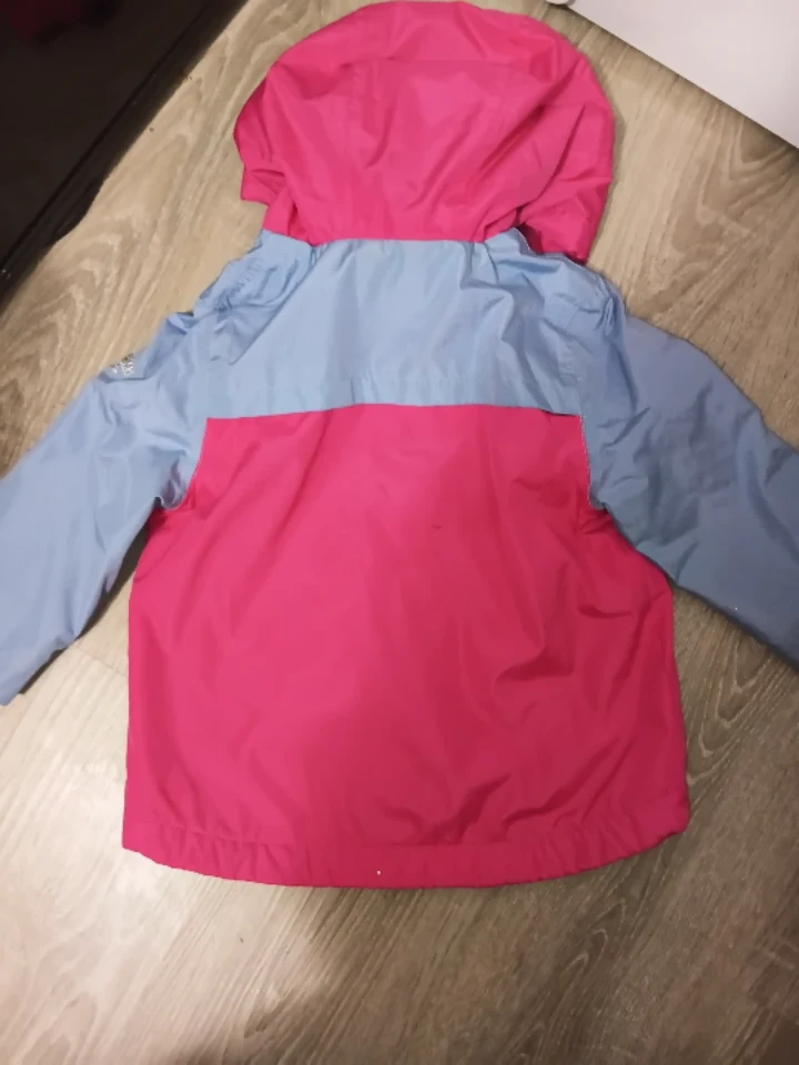 Kids' Cat Hooded Jacket - Pink & Blue - photo 2