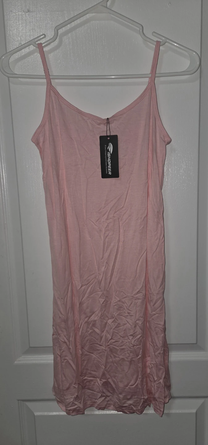 Pink Spaghetti Strap Camisole