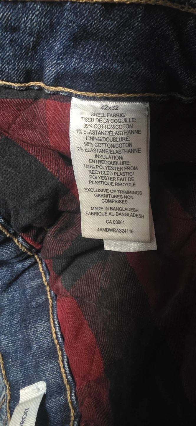 Men's Insulated Jeans - photo 4