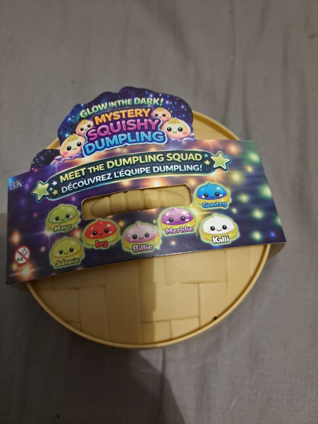 Tie-Dye & Glow in the Dark Mystery Squishy Dumpling Toys (2pk) - photo 2