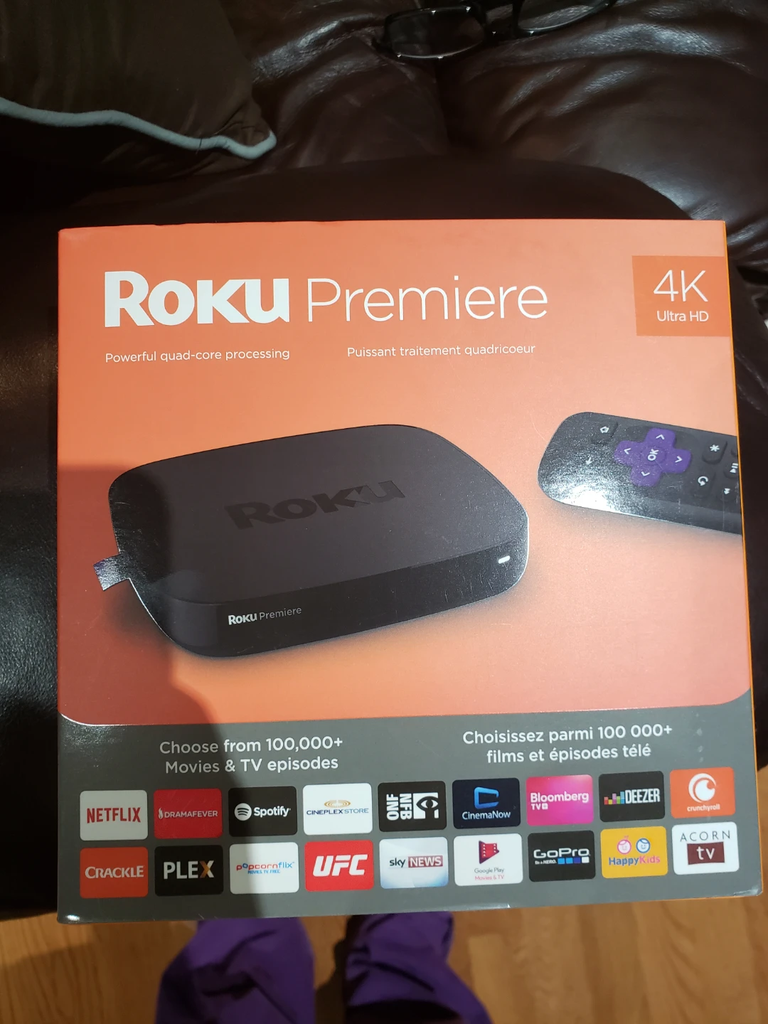 Roku Premiere 4K Ultra HD Streaming Media Player