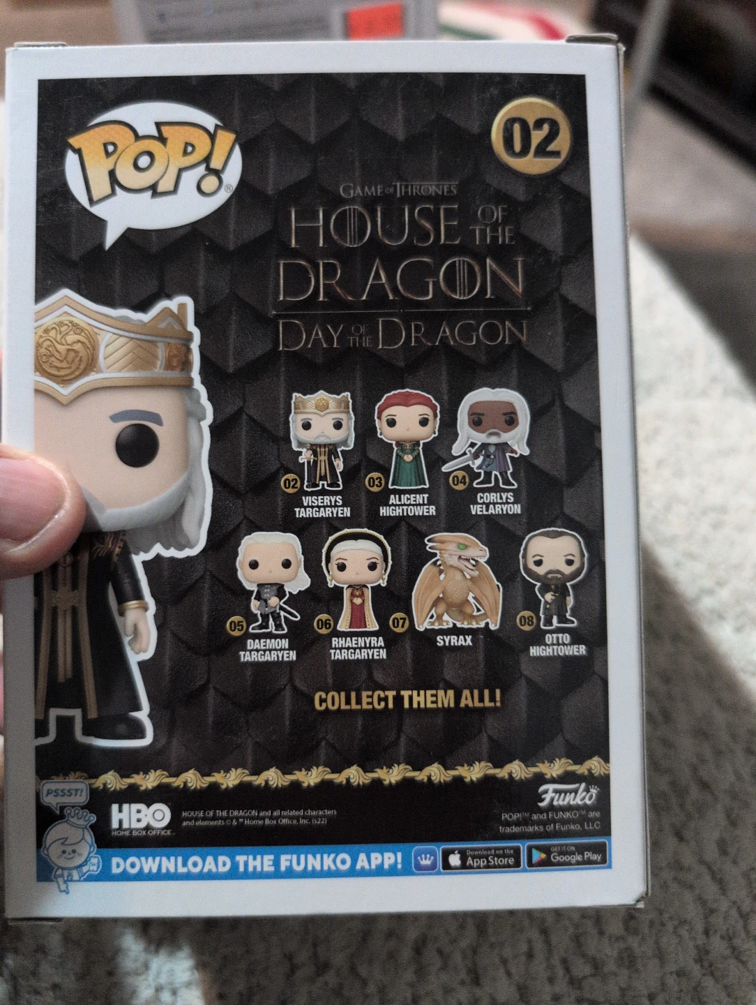 Funko Pop! House of the Dragon Viserys Targaryen #02 - photo 2