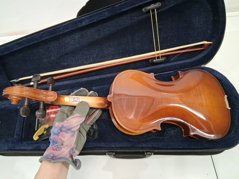 kid's Pyle 1/2 Size Beginner Violin Starter Kit  - 20" - photo 2