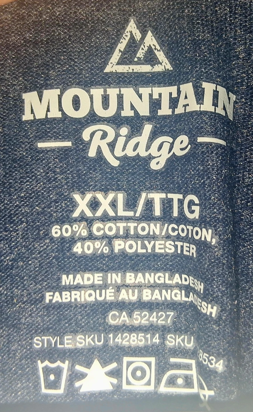 Mountain Ridge Men's Blue V-Neck T-Shirt Size XXL+ Sweater - photo 4