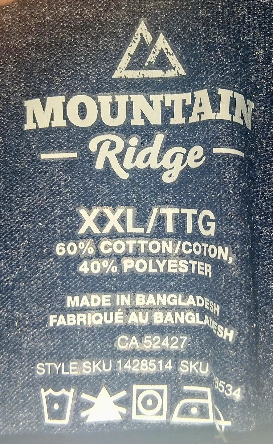 Mountain Ridge Men's Blue V-Neck T-Shirt Size XXL+ Sweater - photo 4