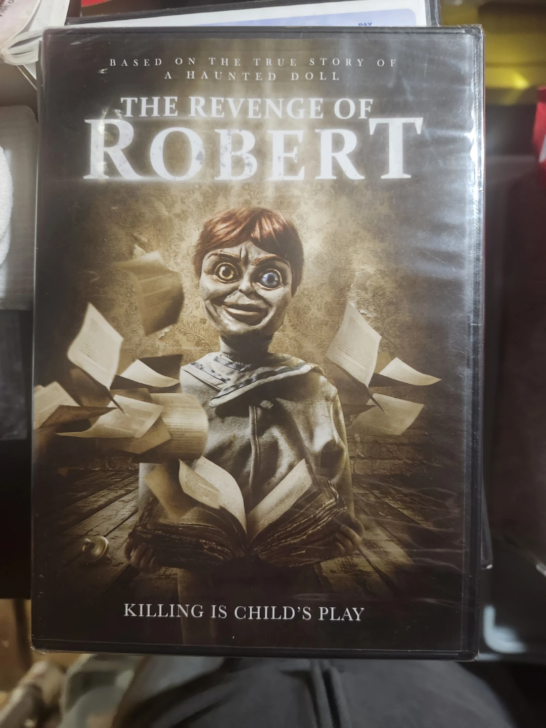 The Revenge of Robert Haunted Doll Movie DVD