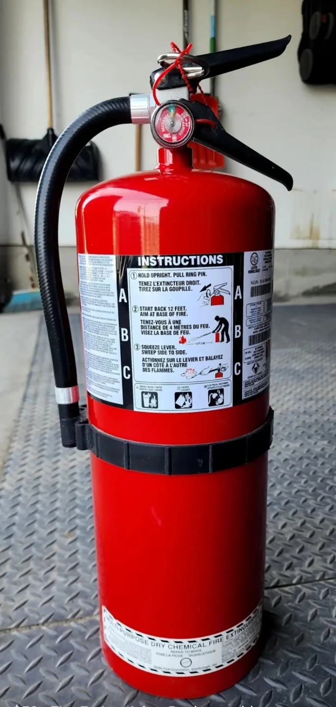 Strike First Steel Dry Chemical ABC Fire Extinguisher | 20 lb