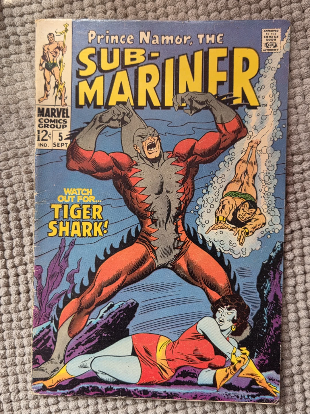 Prince Namor, The Sub-Mariner #5 Comic Book