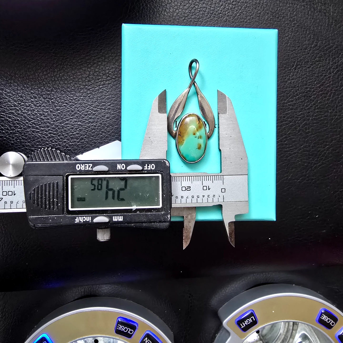Vintage 925 Silver Turquoise pendant sale - photo 3