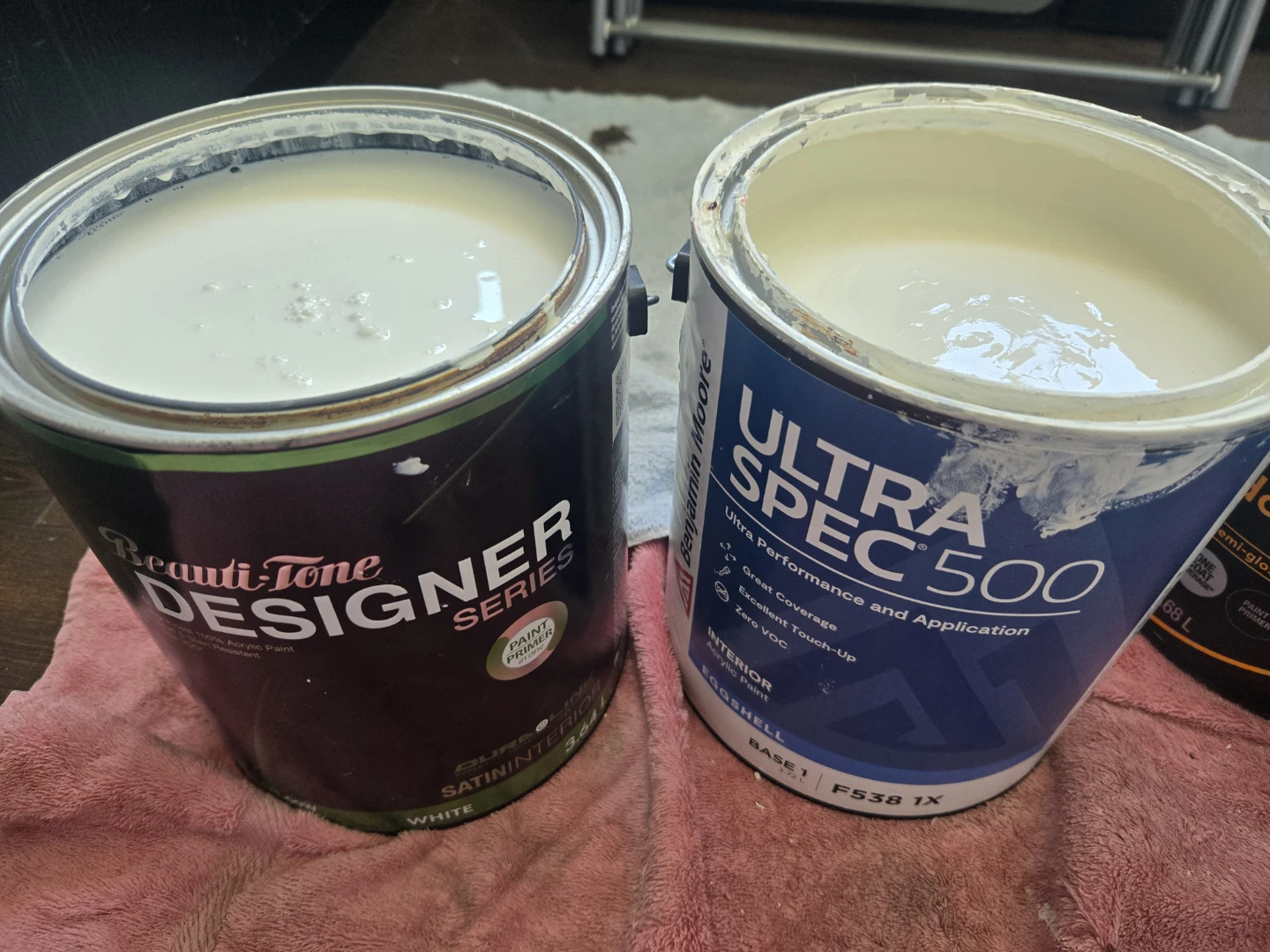 Assorted Wall Paints, Wood Finish and Vinyl Adhesive - photo 5