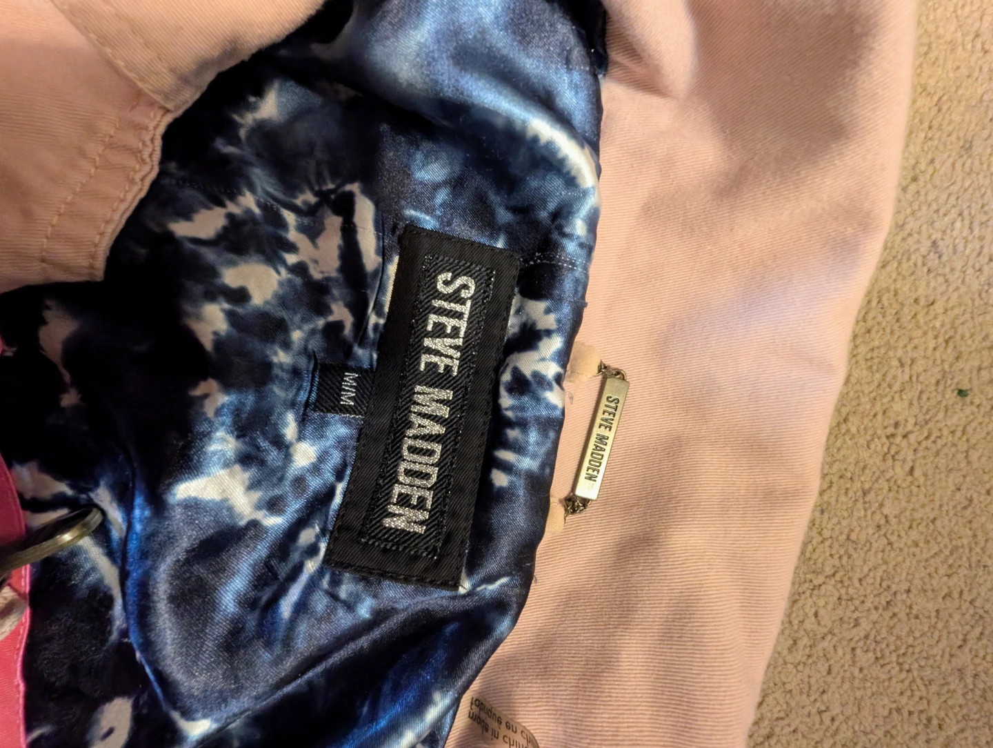 Steve Madden Pink Utility Jacket - M/M