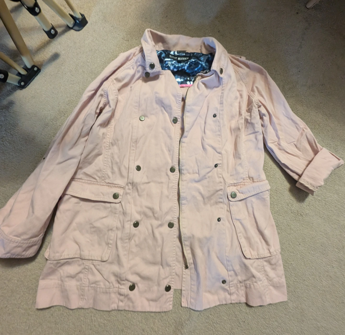 Steve Madden Pink Utility Jacket - M/M - photo 2