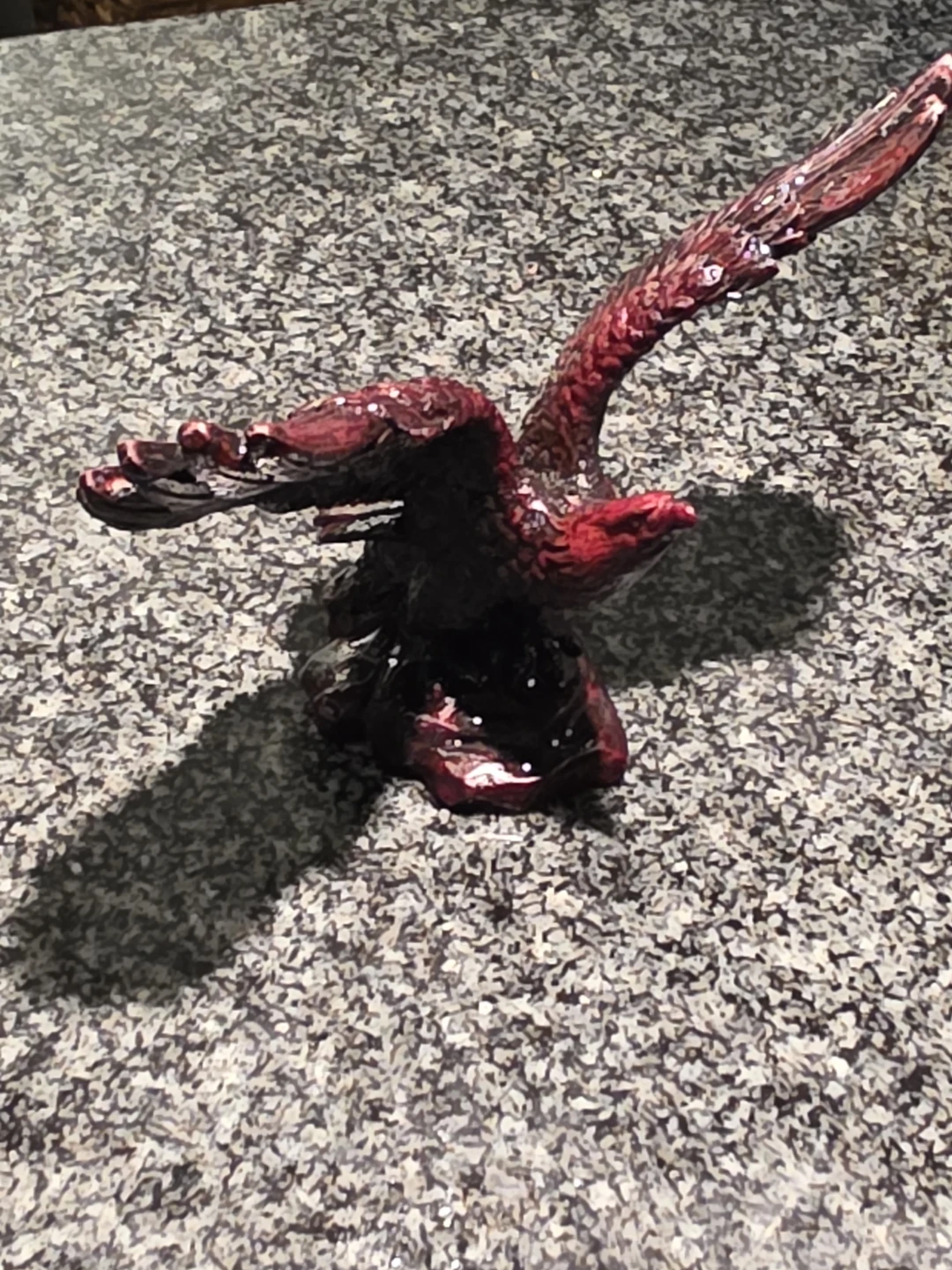 Red Eagle Figurine
