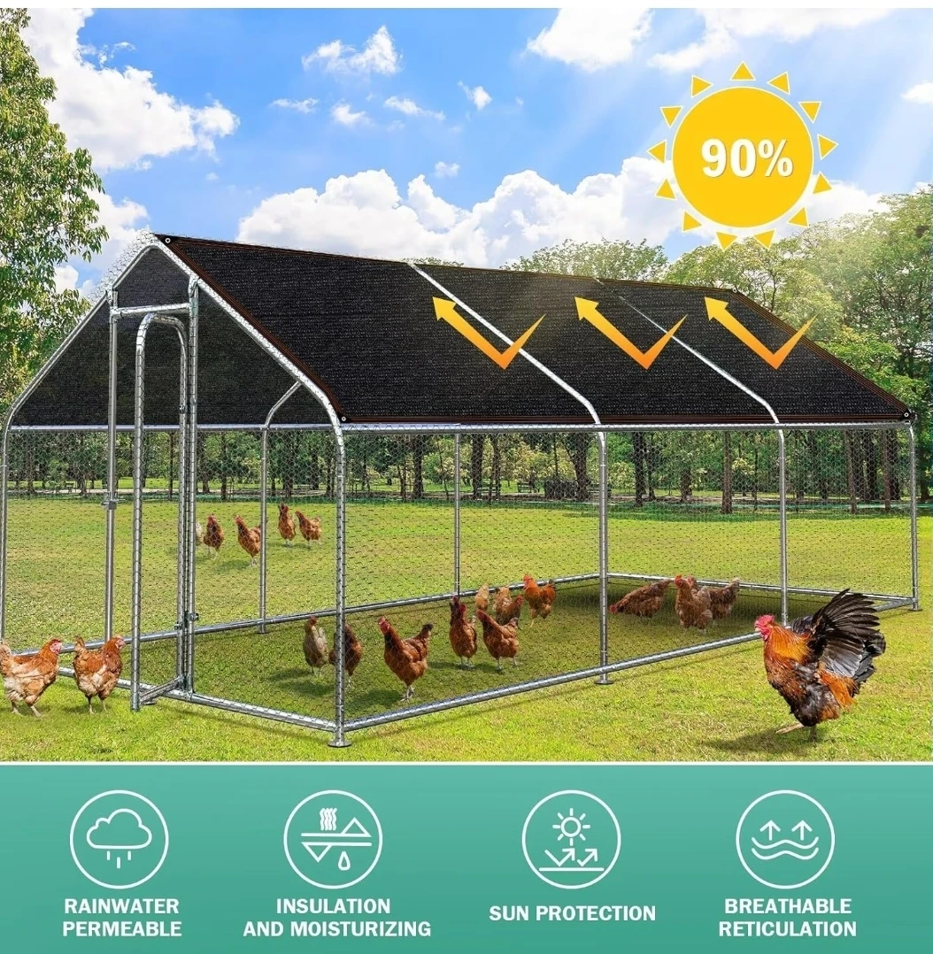 Shade Cloth 10x20ft Black 90% UV Blockage - photo 3