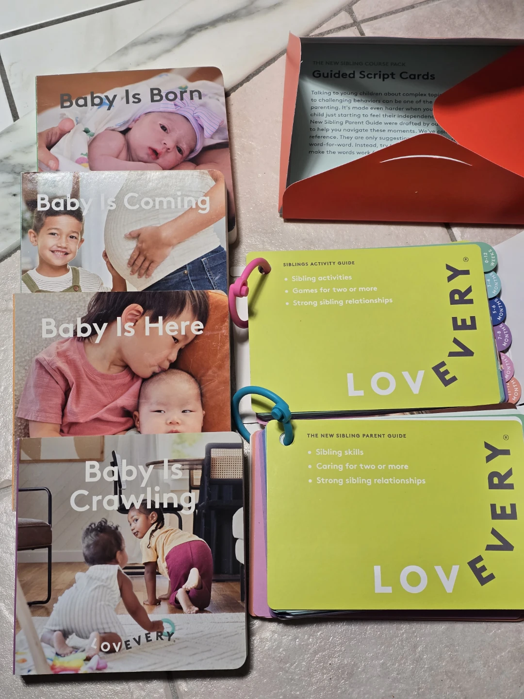 LOVEVERY new sibling course pack material