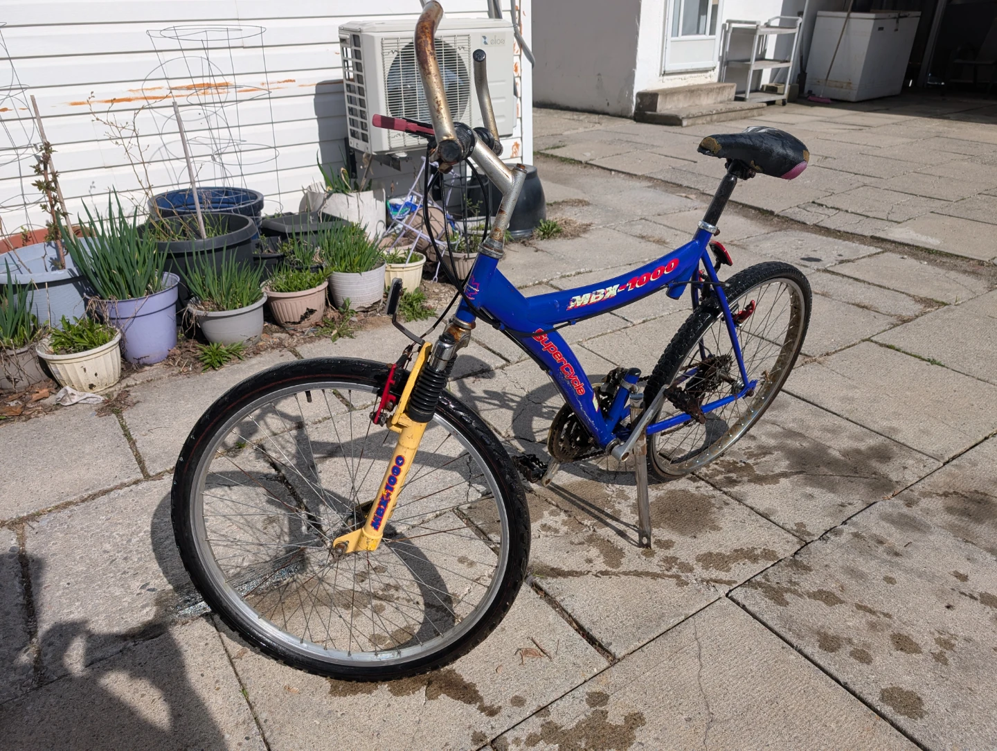 Project bike - Blue SuperCycle MBX-1000 Mountain Bike