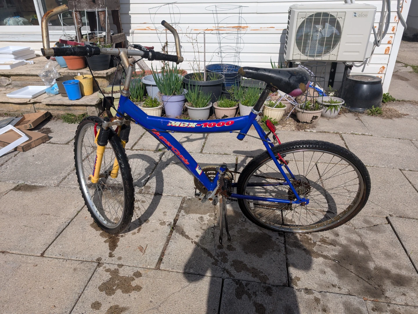 Project bike - Blue SuperCycle MBX-1000 Mountain Bike - photo 4