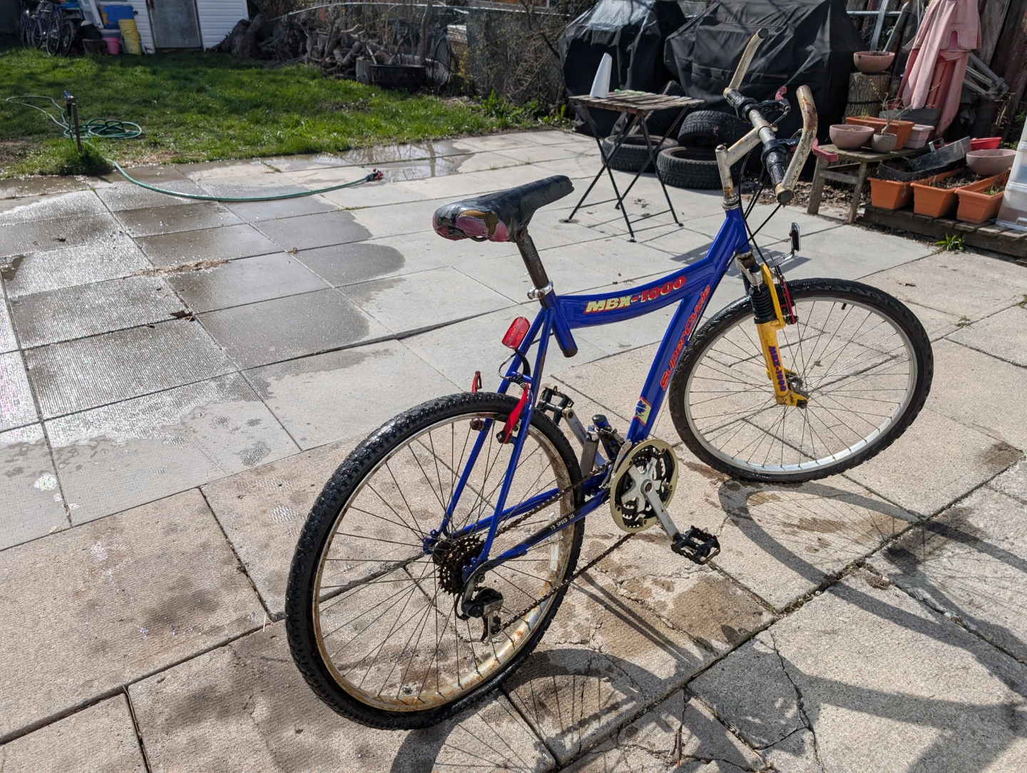 Project bike - Blue SuperCycle MBX-1000 Mountain Bike - photo 5