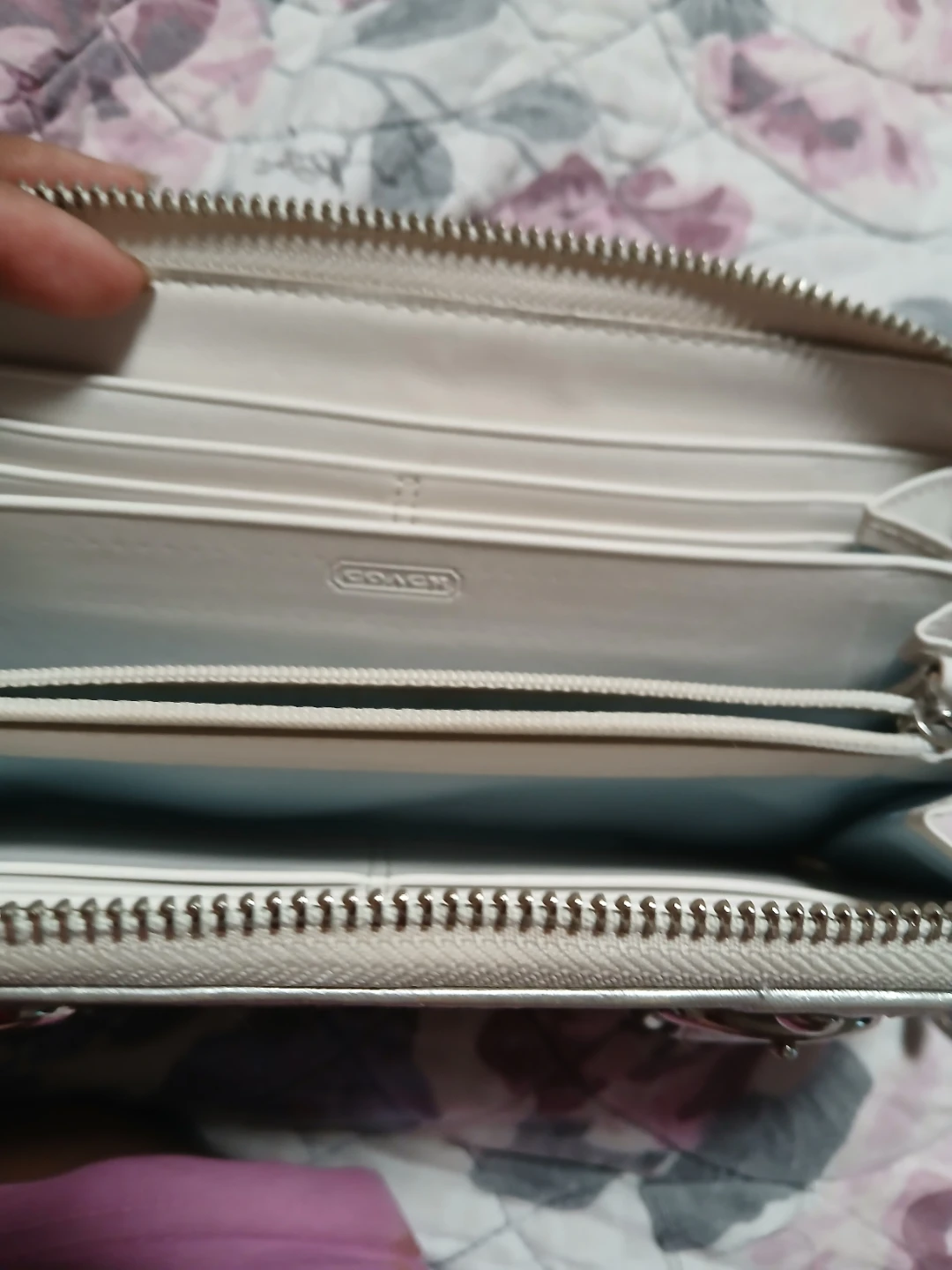Coach Zip Around Wallet vintage firm - photo 2