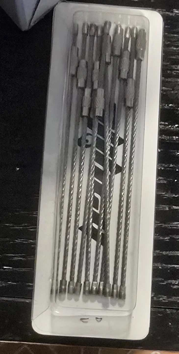 Set of  Wire Keychain Cables
