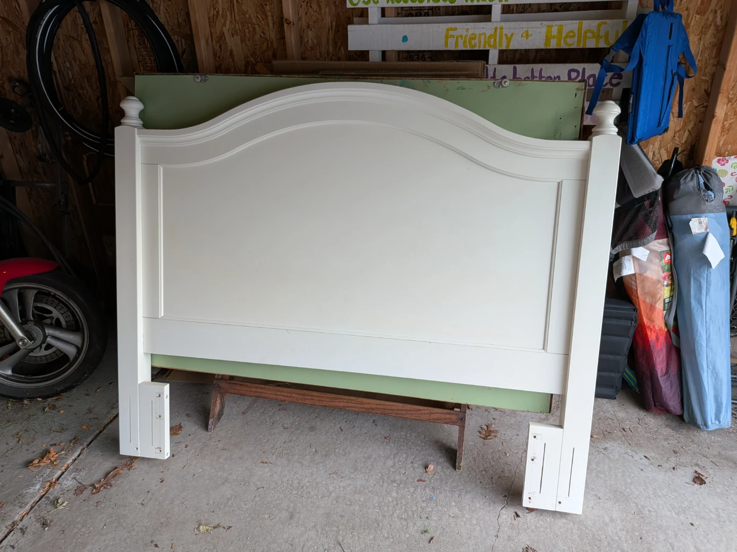 White Headboard