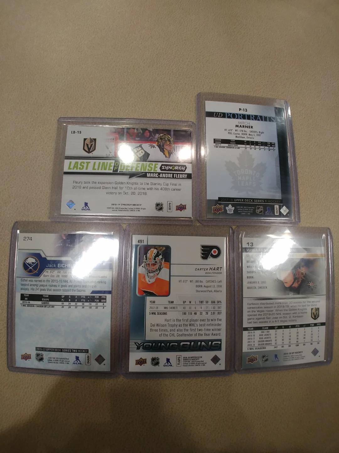 Loss Vegas Golden Nights Collection sports cards - photo 2