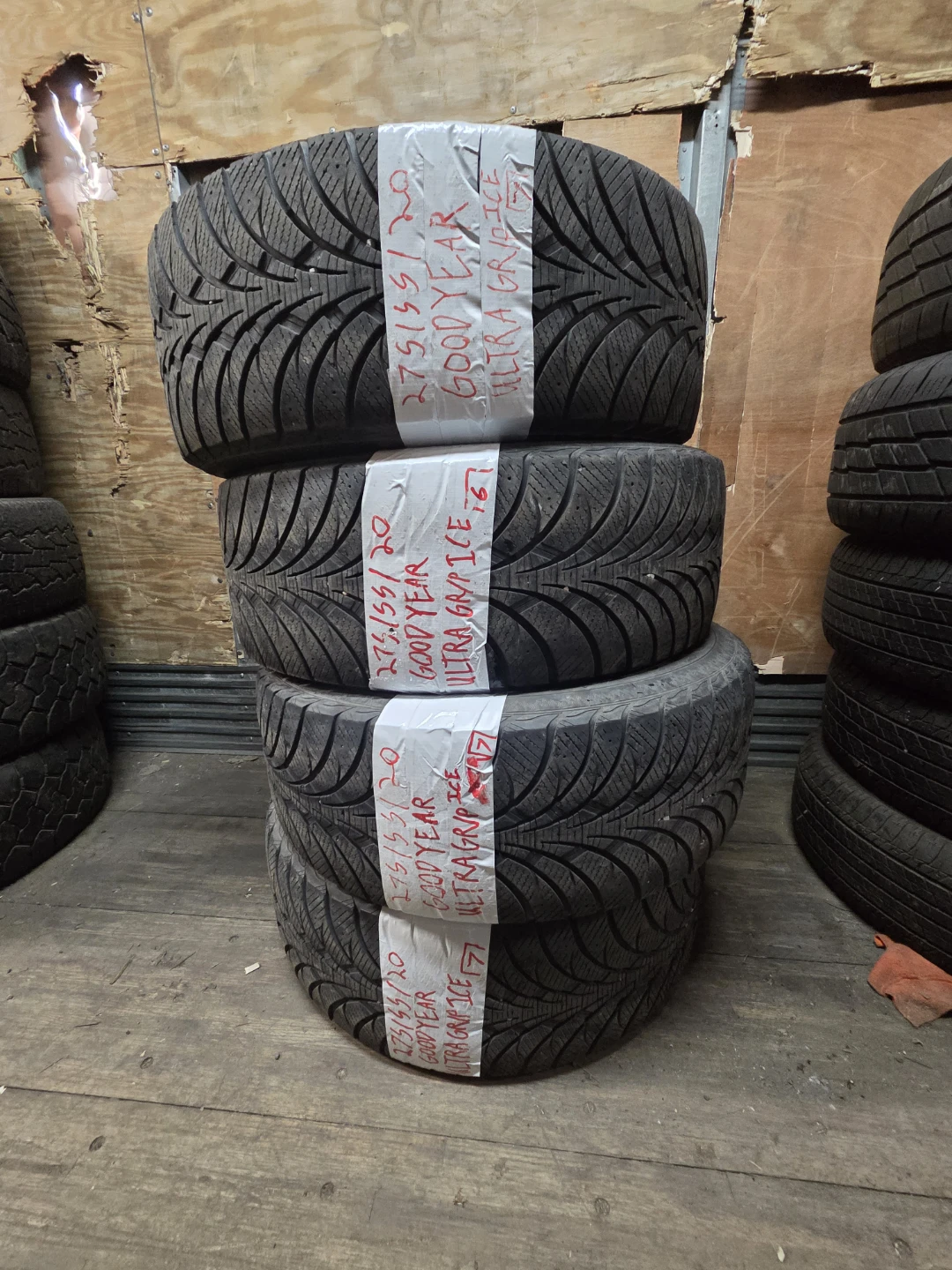 Goodyear Ultra Grip Ice 275/55R20 Tires (Set of 4)