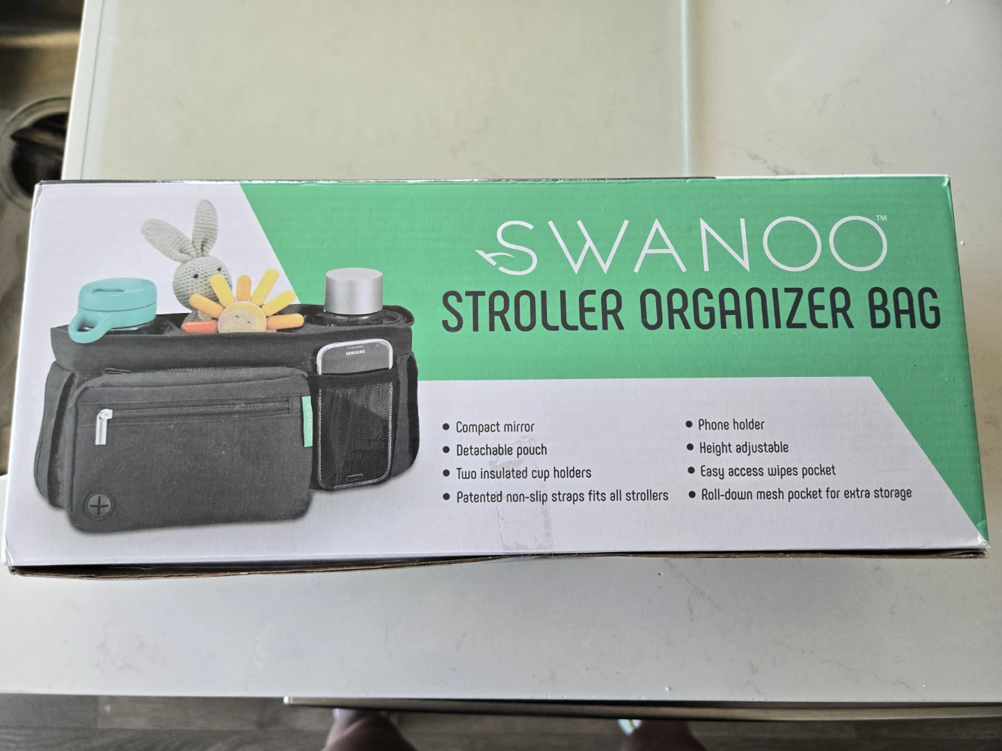 SWANOO Stroller Organizer Bag