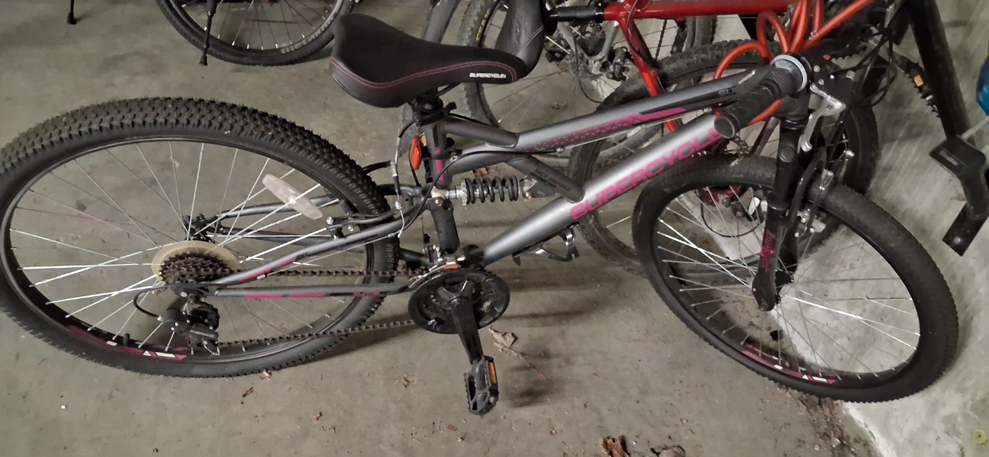 Supercycle Mountain Bike - Grey/Pink - photo 2