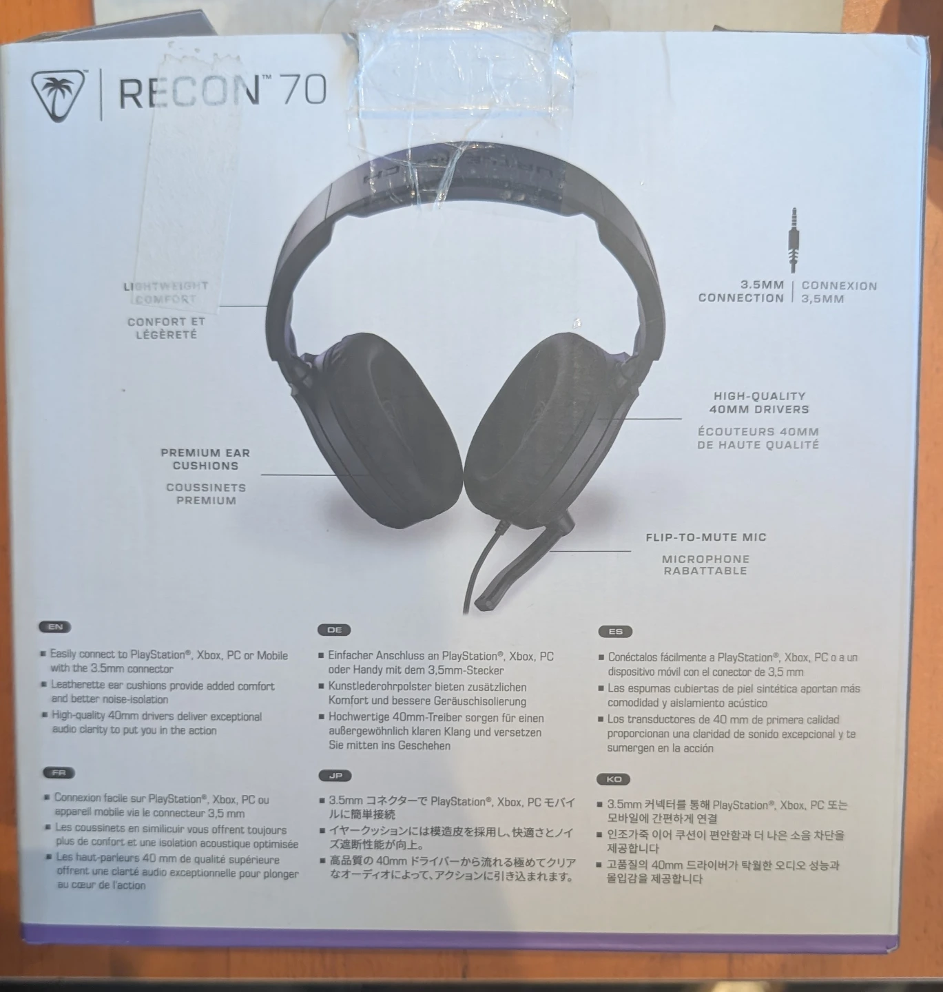 Turtle Beach Recon 70 Wired Gaming Headset - photo 2