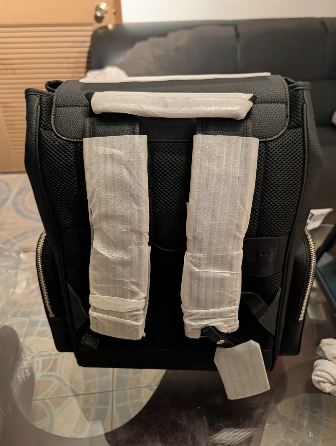 RIMOWA Black Leather Backpack - photo 3