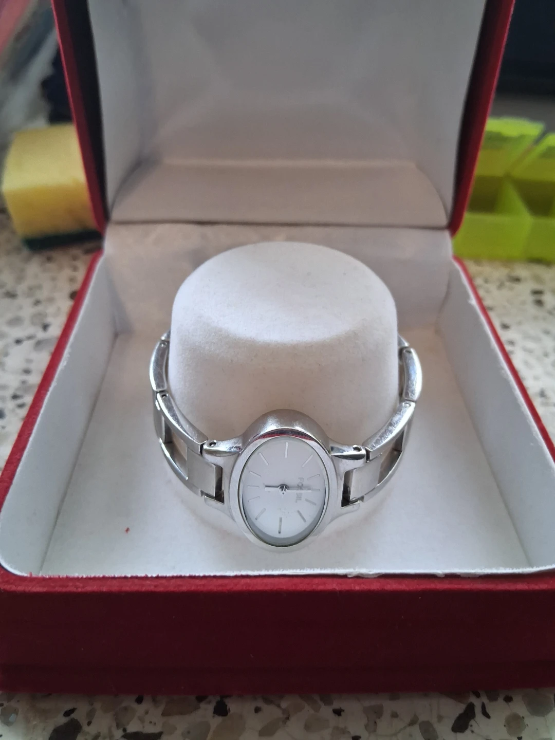 Fossil F2 Watch ES-9445 Silver Stainless Steel