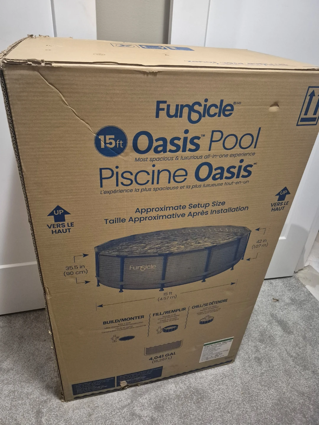 Funsicle 15ft Oasis Pool Set - photo 4