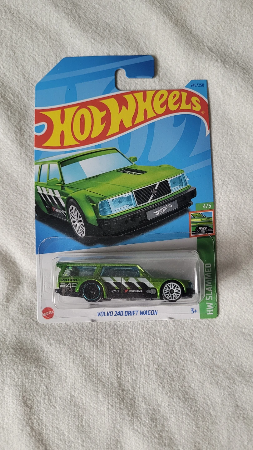 Hot Wheels Volvo 240 Drift Wagon HW Slammed Die-cast Toy Car