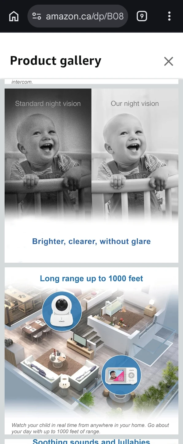 VTech VM333 Baby Monitor - photo 4