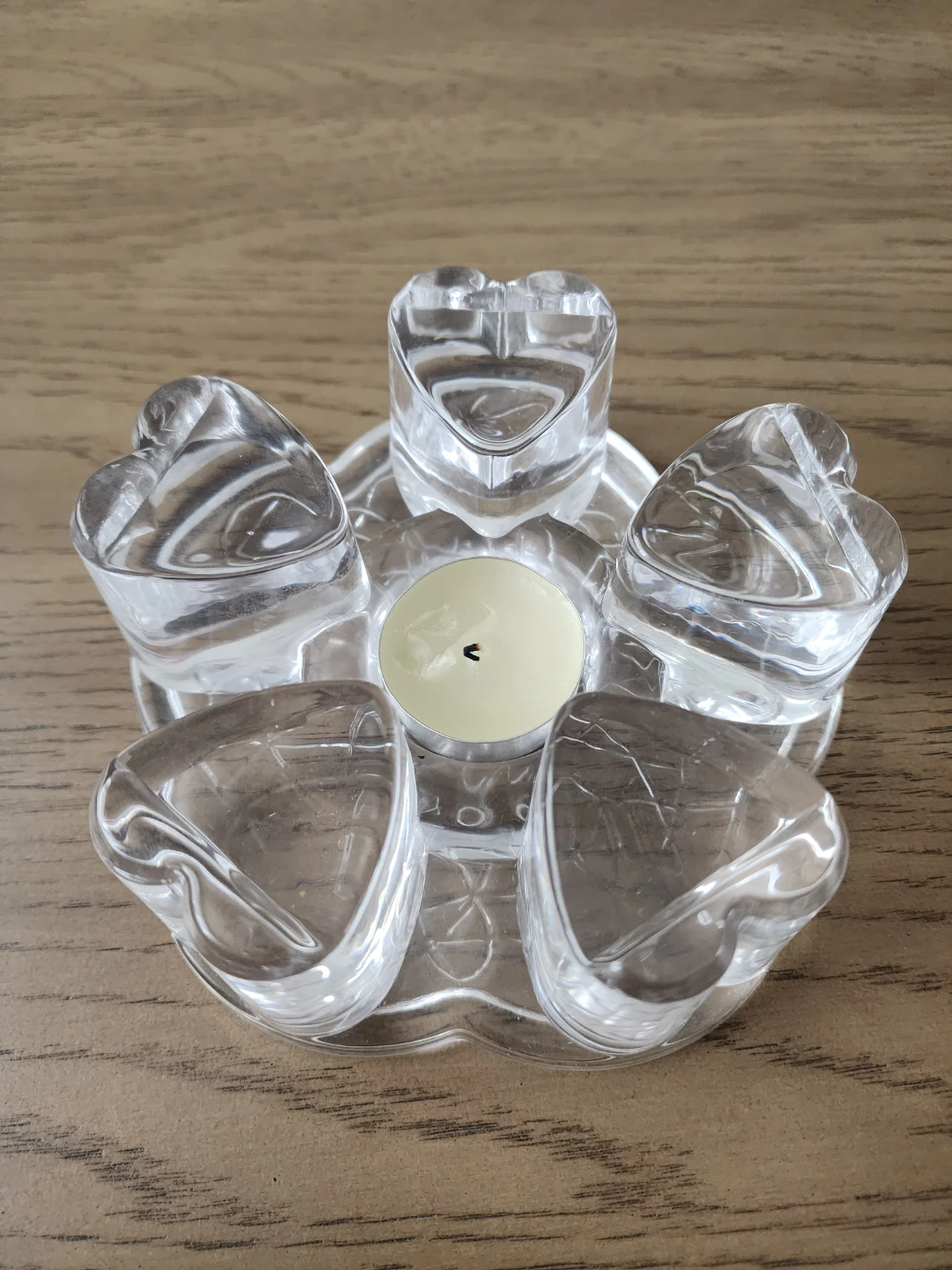 Glass Teapot and Cups Set with Floral Design - photo 4