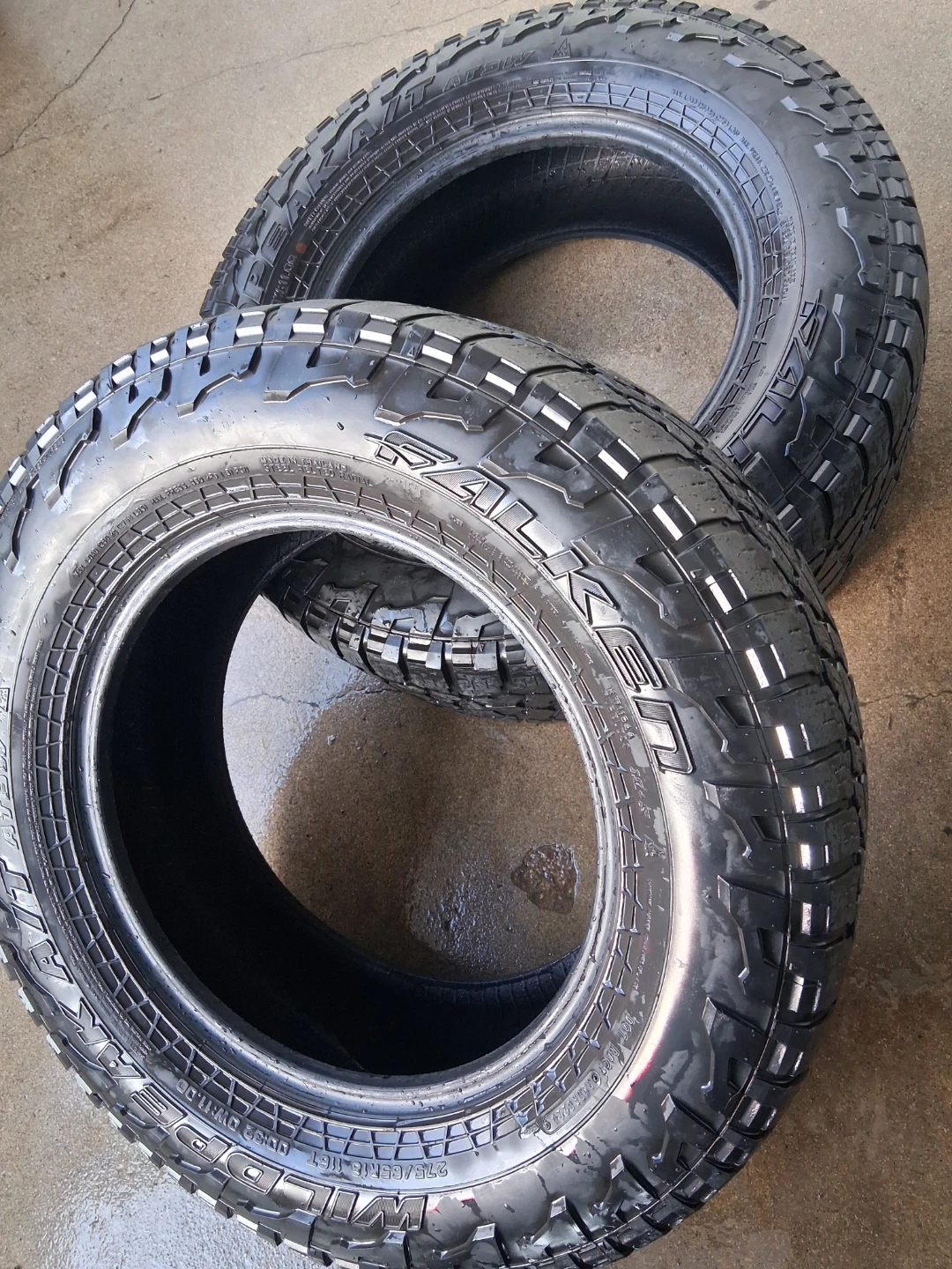275/65 R18  116T FALKEN WILDPEAK  A/T3W  ALL SEASON PAIR - photo 2