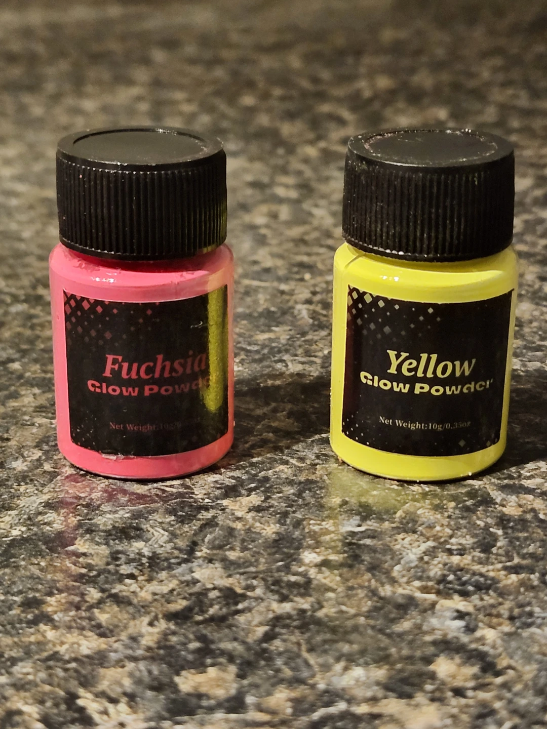 COKOHAPPY Glow Powder - Fuchsia and Yellow (2 x 10g)