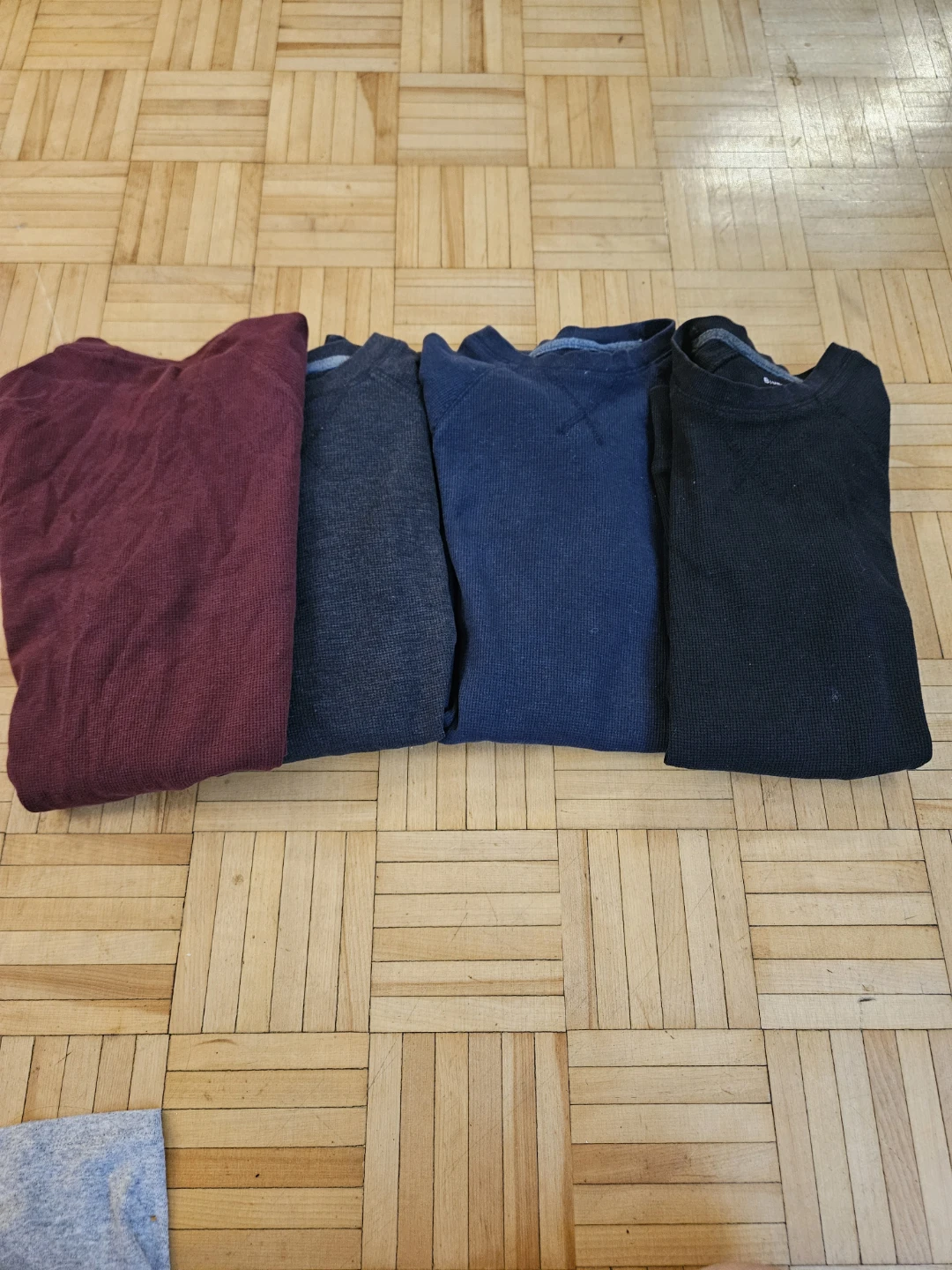 Bluenotes M/M Long Sleeve Thermal Shirts (Set of 4)