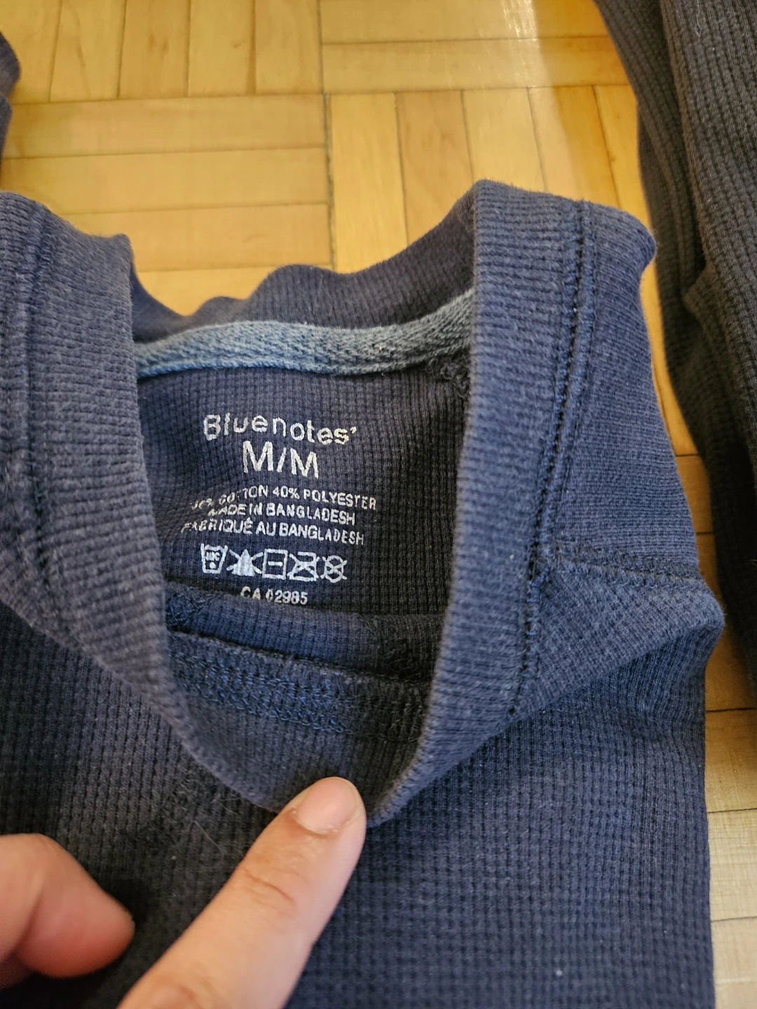 Bluenotes M/M Long Sleeve Thermal Shirts (Set of 4) - photo 3