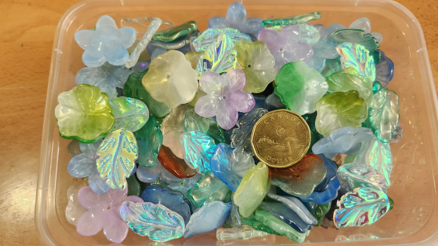 Assorted Glass Beads for Crafts - photo 2