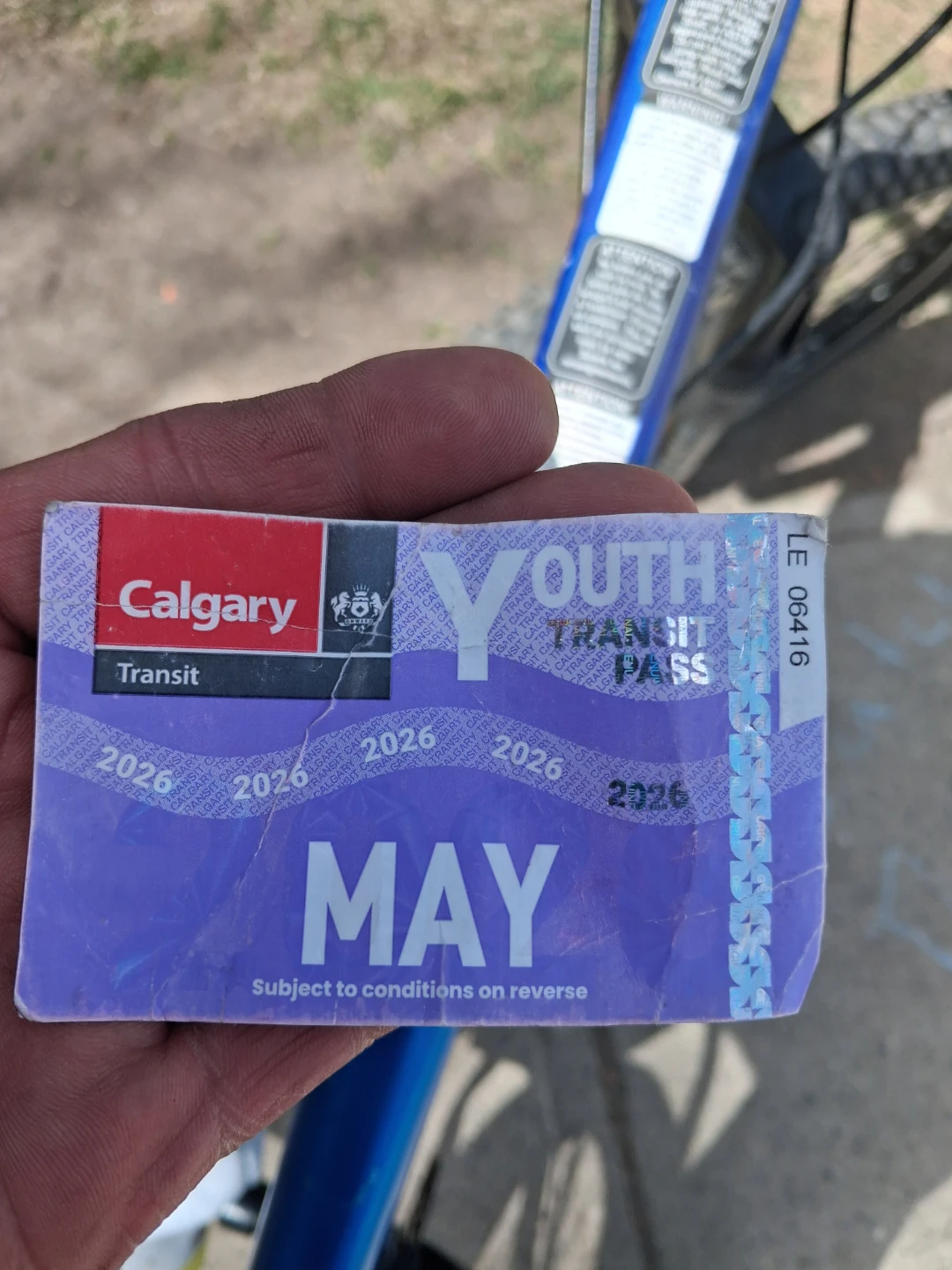 Calgary Transit Youth Transit Pass - May 2026