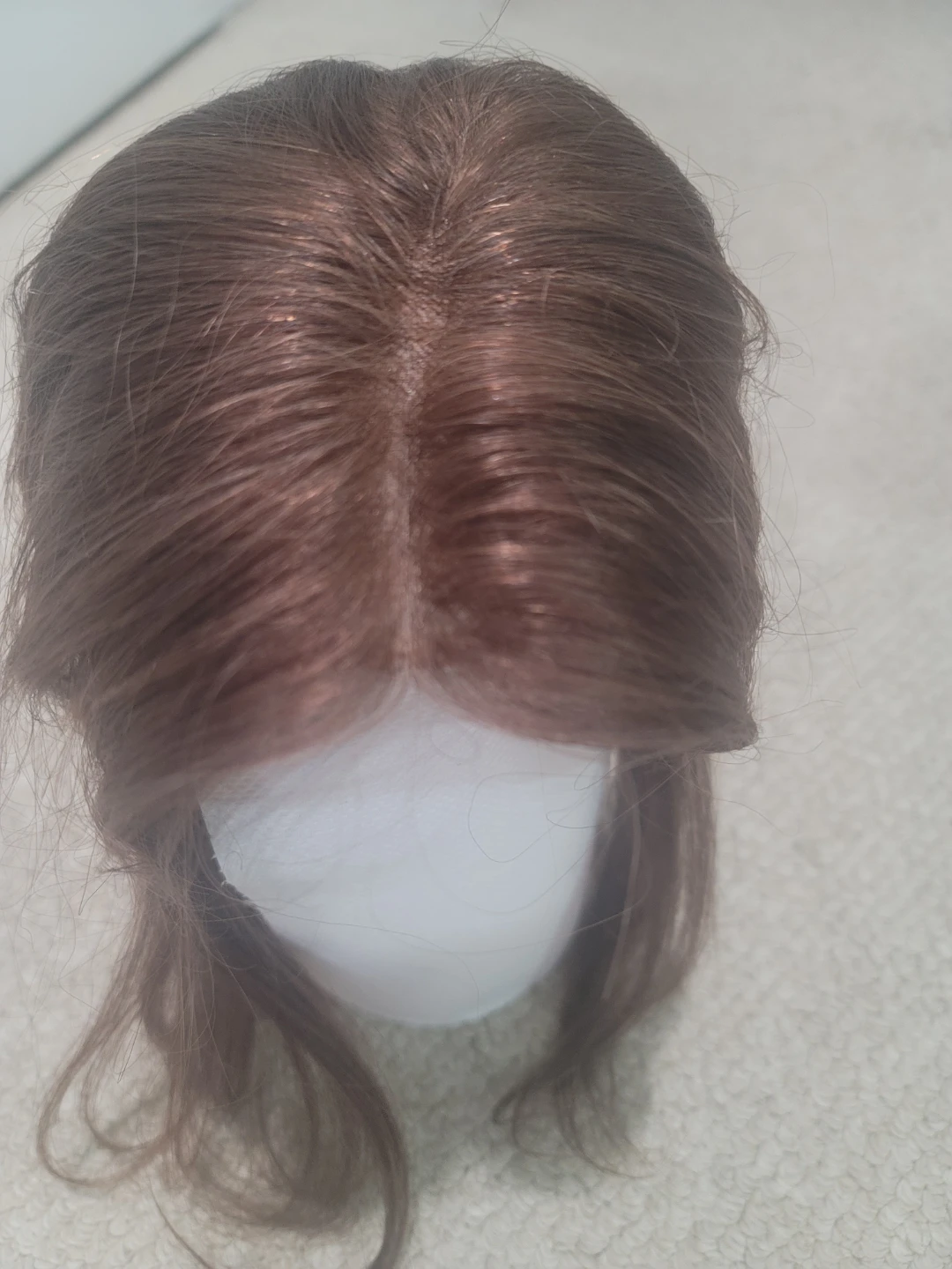 Brown Hair Topper with Clips - photo 3