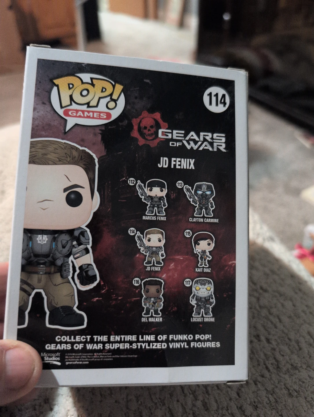 Funko Pop! Gears of War JD Fenix #114 - photo 2