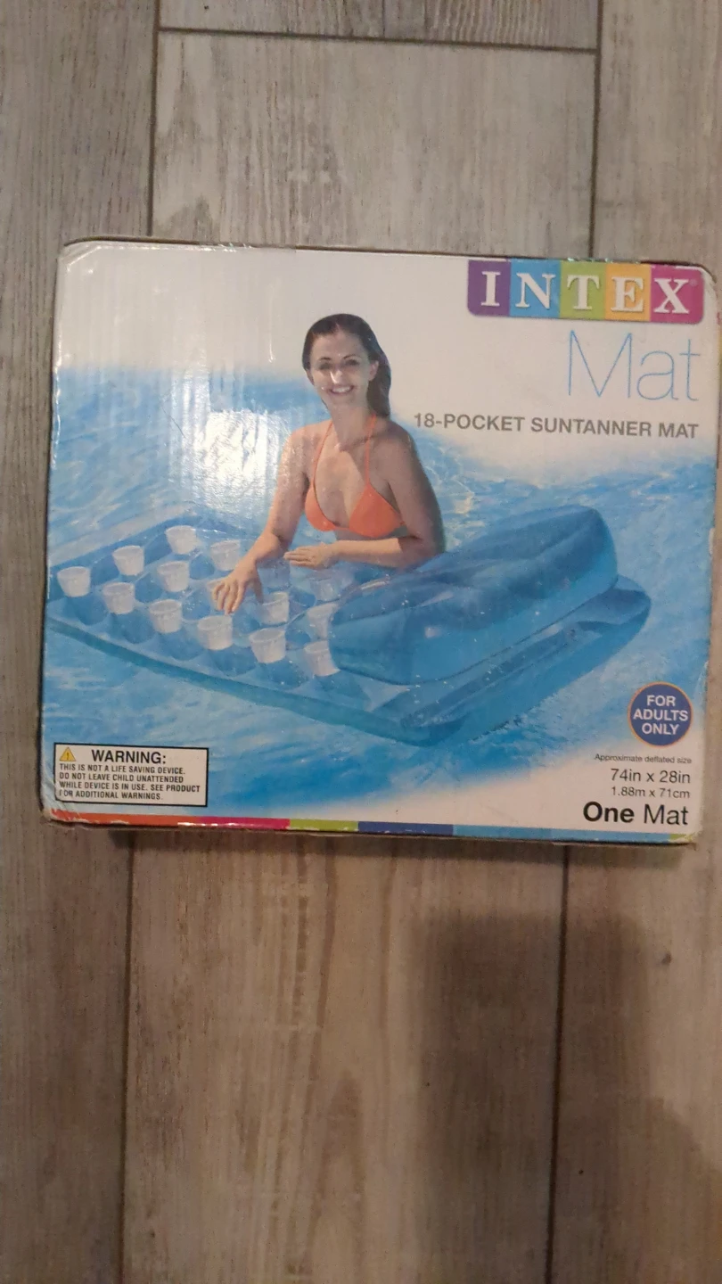 Intex 18-Pocket Suntanner Mat - photo 4